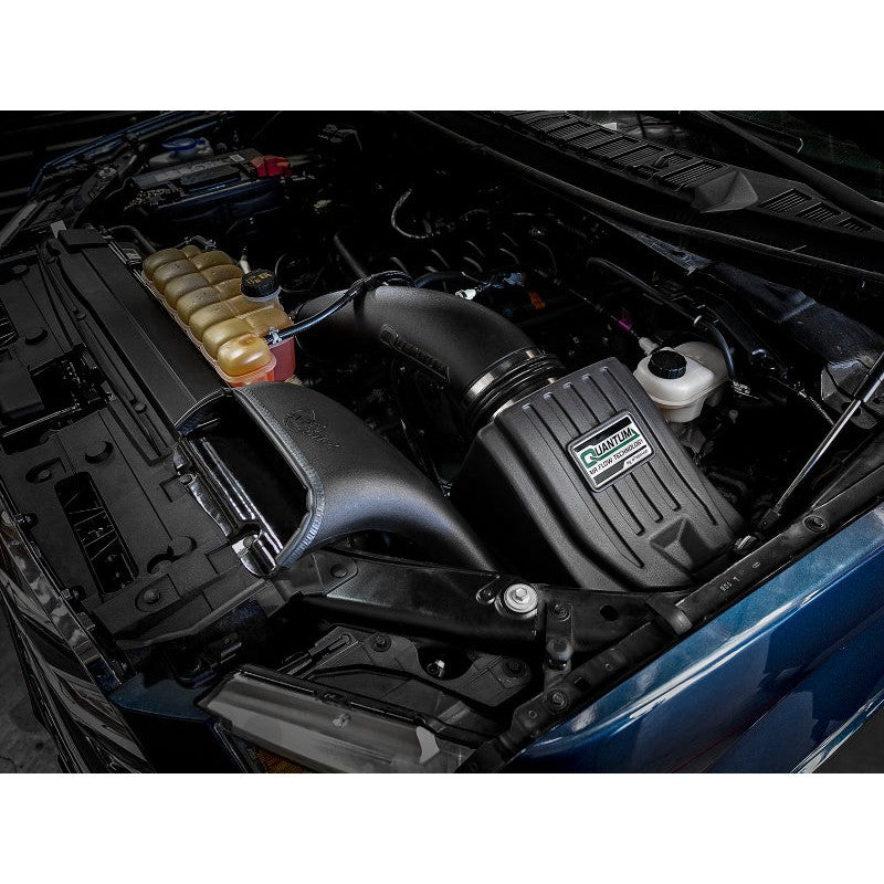 aFe Quantum Cold Air Intake System w/ Pro Dry S Media 15-19 Ford F-150 V8-5.0L