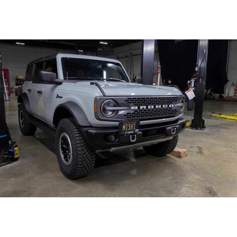 Mishimoto 2022+ Ford Bronco Capable Bumper License Plate Relocation