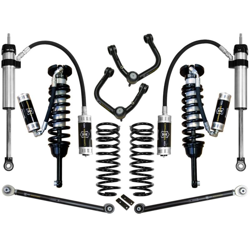 ICON 03-09 Toyota 4Runner/FJ 0-3.5in Stage 5 Suspension System w/Tubular Uca - T1 Motorsports
