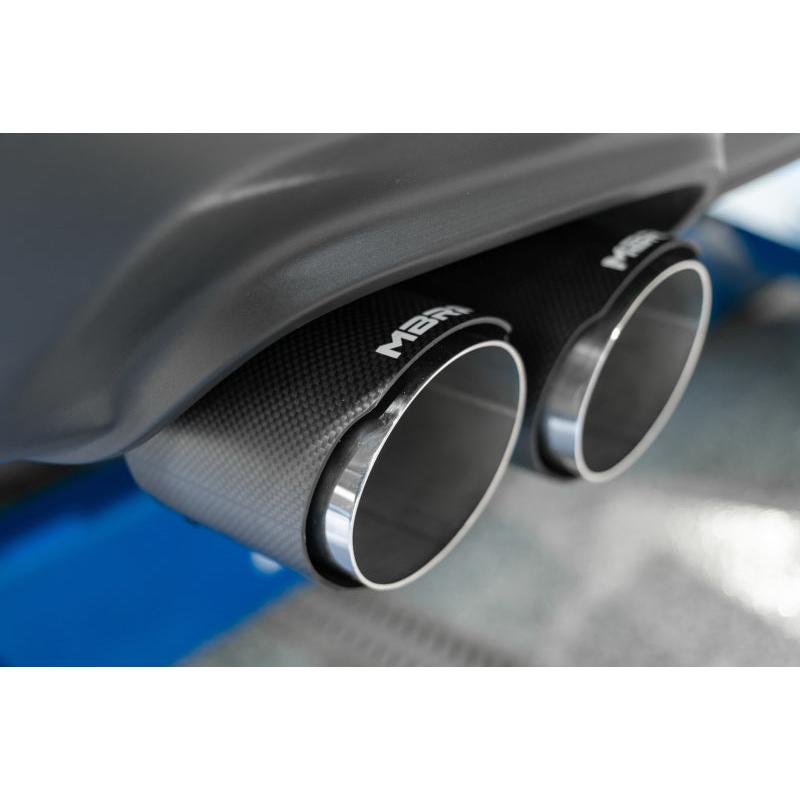 MBRP 15-Up Challenger 5.7 / 17-Up 6.2L/6.4L 3in Race Series Cat-Back w/ Quad Tips T304 Exhaust - T1 Motorsports