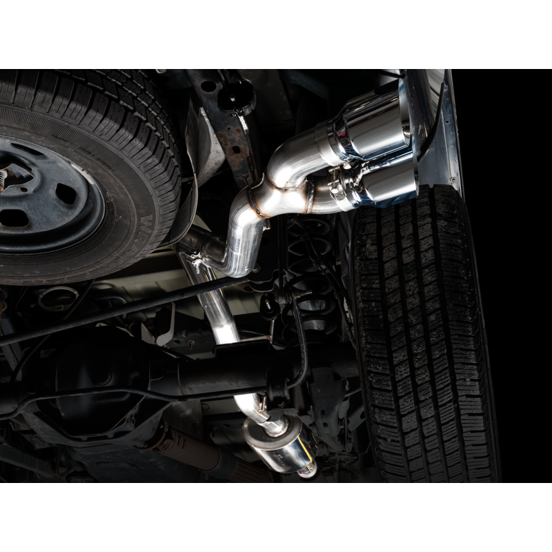 AWE Tuning 09-18 RAM 1500 5.7L (w/Cutouts) 0FG Dual Rear Exit Cat-Back Exhaust - Chrome Silver Tips