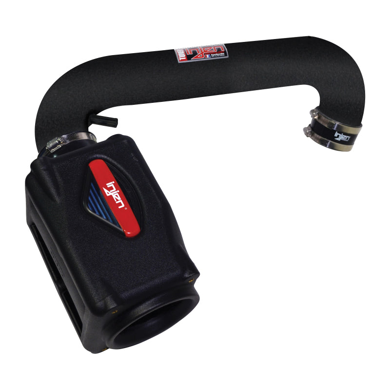 Injen 09-10 Dodge Ram Truck 5.7L-V8 HEMI Power Flow w/ Box Wrinkle Black Power-Flow Air Intake Syste - T1 Motorsports