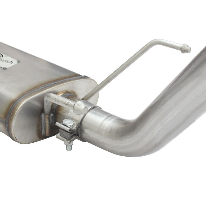 aFe MACH Force XP 2.5in Cat-Back Stainless Steel Exhaust System w/Black Tip Toyota Tacoma 13-14 2.7L