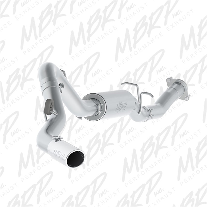 MBRP 07-10 Chevy/GMC 2500HD PU 6.0L V8 3.5in Single Side Exit Alum Cat Back Perf Exhaust - T1 Motorsports