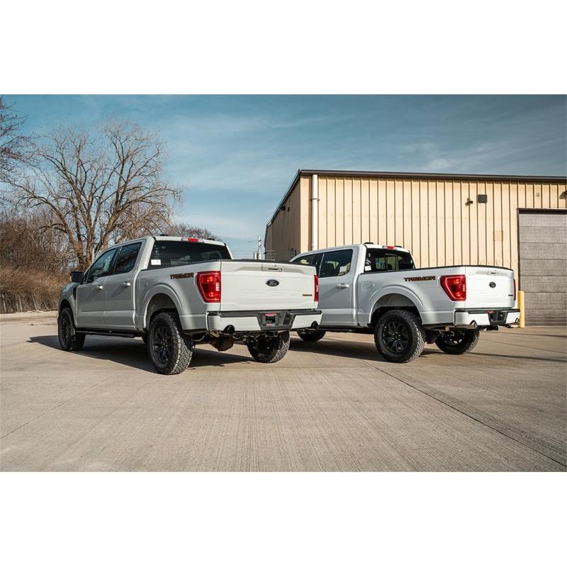 Corsa Sport Cat-Back Exhaust - Black Tips - 2021-2025 Ford F-150 SuperCrew/5.5ft Bed 5.0L V8