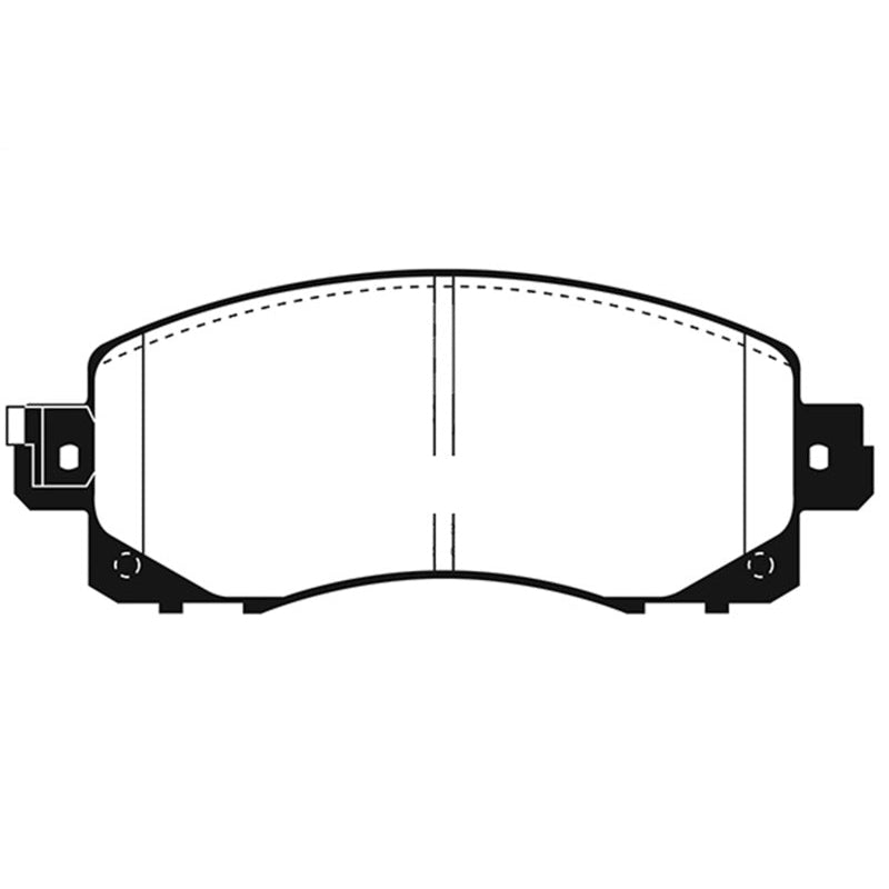 EBC Redstuff Brake Pads -  2018+ Subaru Crosstrek - Front Brake Pads