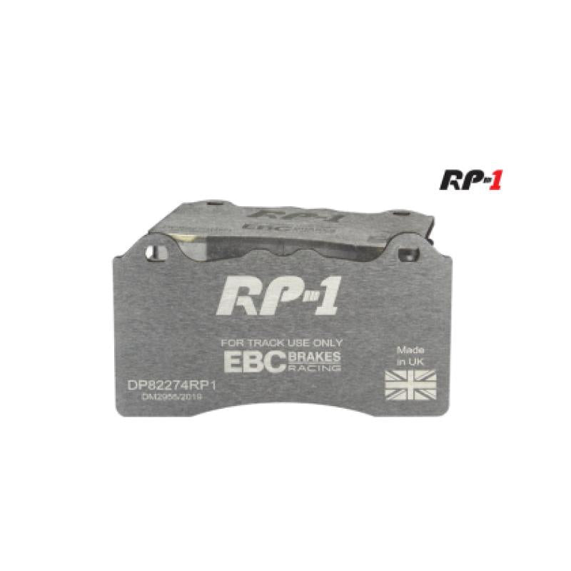 EBC Racing 2019+ BMW Z4 G29 / 2020+ Toyota GR Supra (w/13in Rear Rotors) RP-1 Race Rear Brake Pads