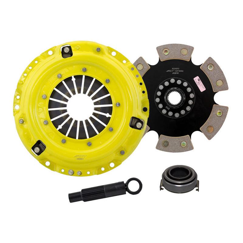 ACT 1990 Honda Prelude XT/Race Rigid 6 Pad Clutch Kit