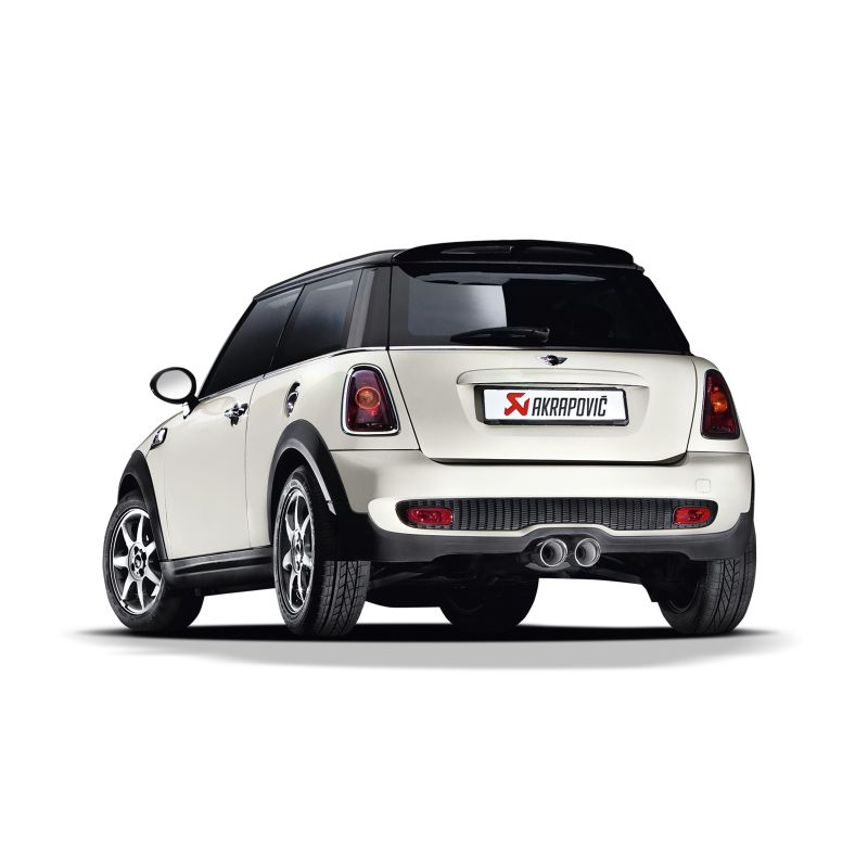 Akrapovic 07-14 MINI Cooper S (R56) / Cooper S Cabrio (R57) Evolution Line Cat Back (SS) (Req. Tips) - T1 Motorsports