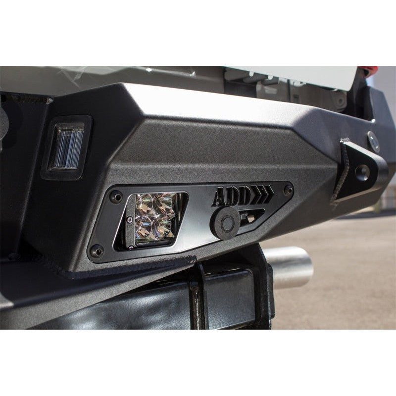 Addictive Desert Designs 17-18 Ford F-250 Raptor Stealth Fighter Rear Bumper w/ Backup Sensor Cutout