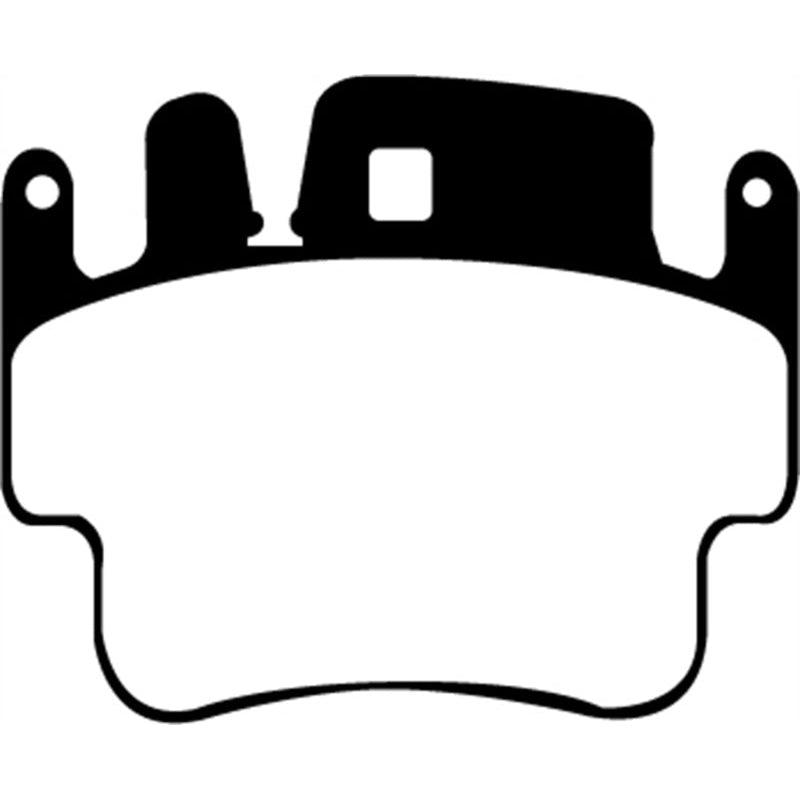 EBC Redstuff Brake Pads -  98-05 Porsche 911 996 3.4 Carrera 2 (Iron Rotor) Redstuff Frt Brake Pad (Check EBC Redstuff Brake Pads -  Fit Guide)