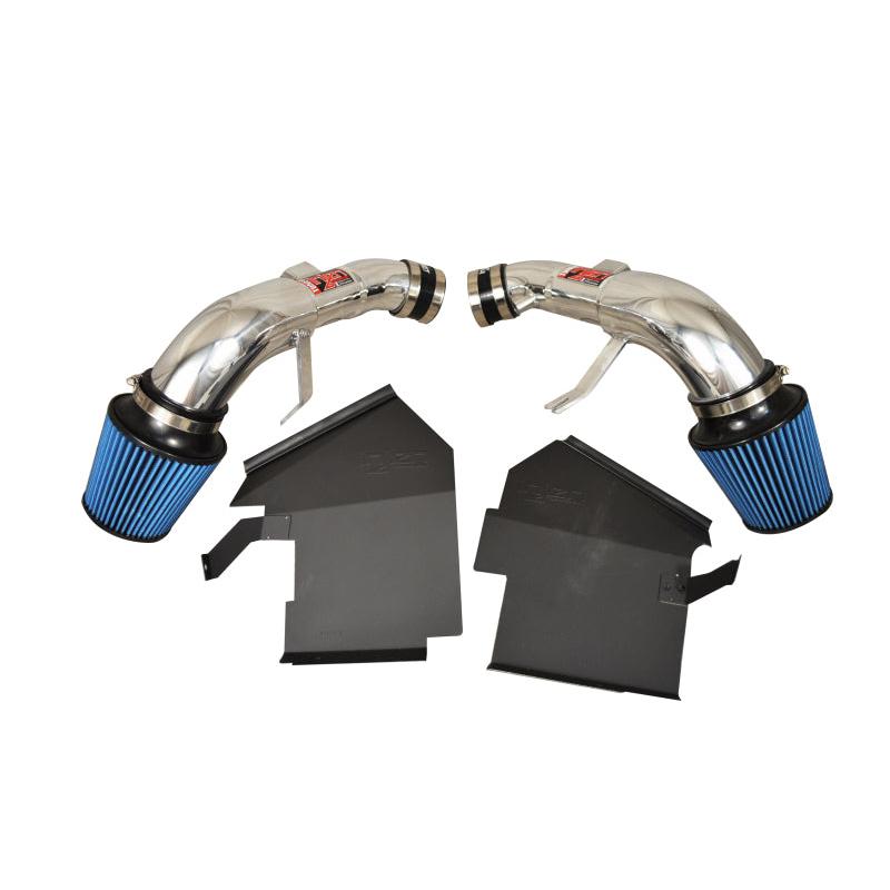 Injen 14 Infiniti Q50 3.7L V6 Polished Dual Short Ram Intake w/ MR Techn and Heat Shields - T1 Motorsports