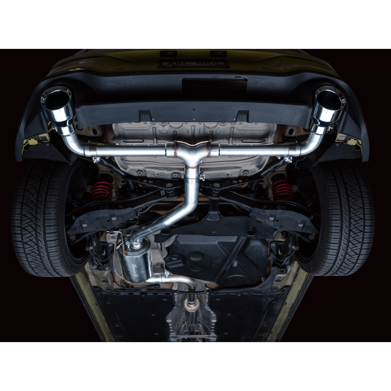 AWE 2022+ Volkswagen GTI MK8 Touring Edition Exhaust - Chrome Silver Tips