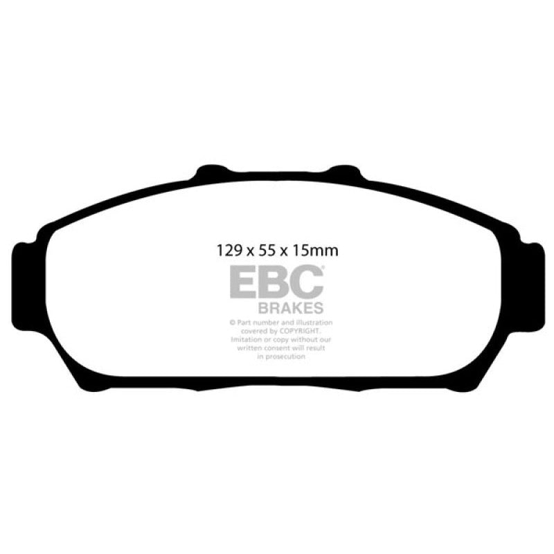 EBC Redstuff Brake Pads -  94-01 Acura Integra 1.8 - Front Brake Pads