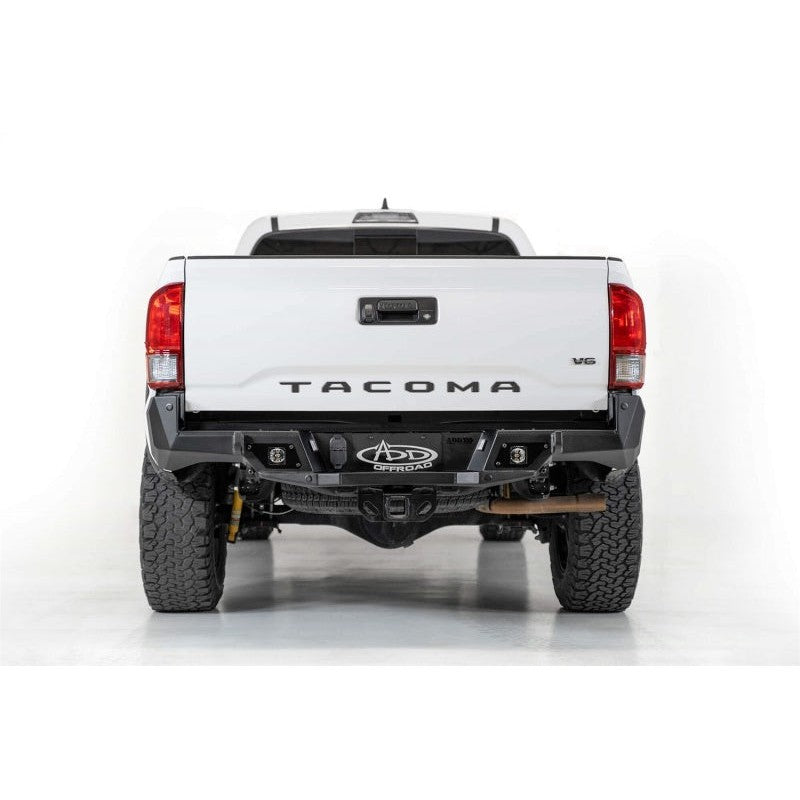 Addictive Desert Designs 16-19 Toyota Tacoma Stealth Fighter Rear Bumper w/ Backup Sensor Cutouts