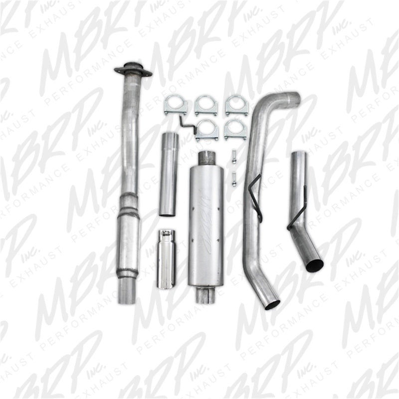 MBRP 11-12 Ford F150 3in Cat Back Single Side Exit Alum Exhaust System - T1 Motorsports