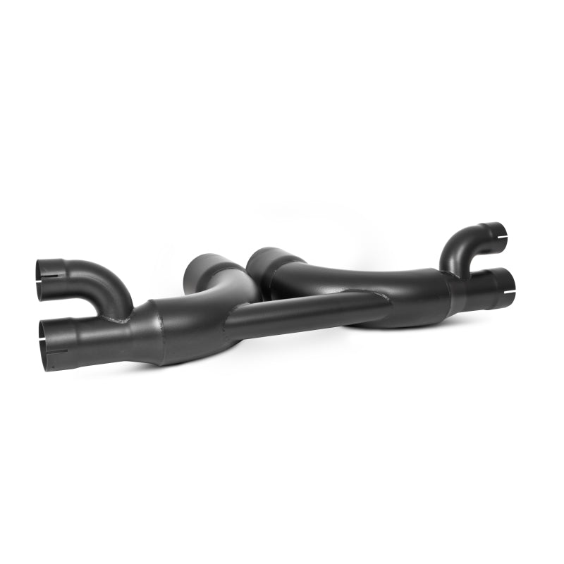 MBRP 14-15 Porsche GT3/GT3RS 3in Center Muffler Bypass 4in Tips - Black Coated - T1 Motorsports