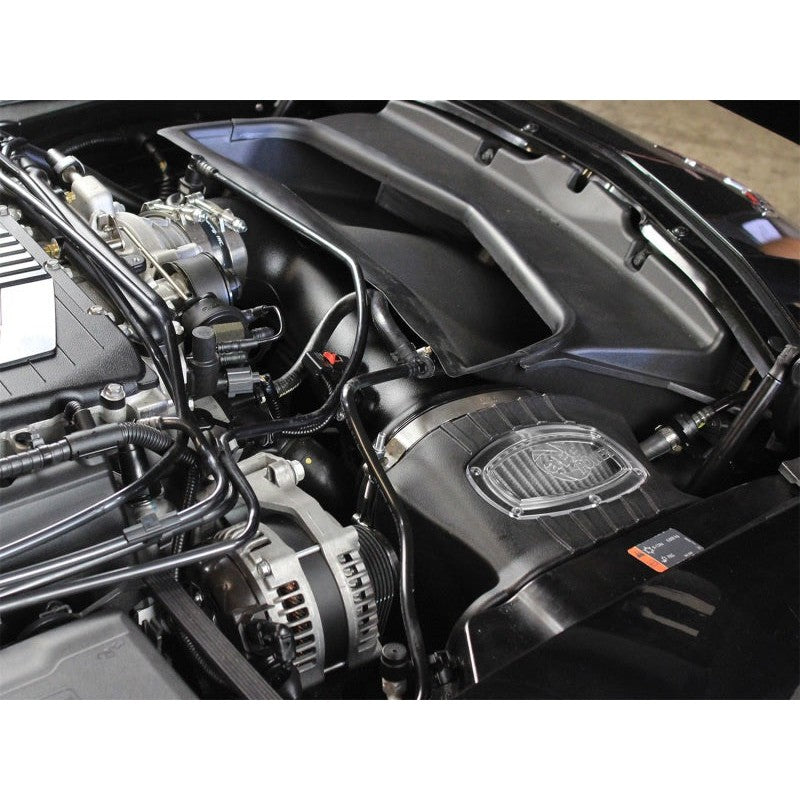 aFe Momentum Pro DRY S Cold Air Intake System 15-17 Chevy Corvette Z06 (C7) V8-6.2L (sc)