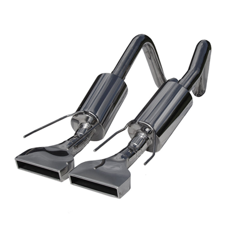 MBRP 2005-2008 Chev Corvette Dual Muffler Axle Back Rectangular Tips - T1 Motorsports