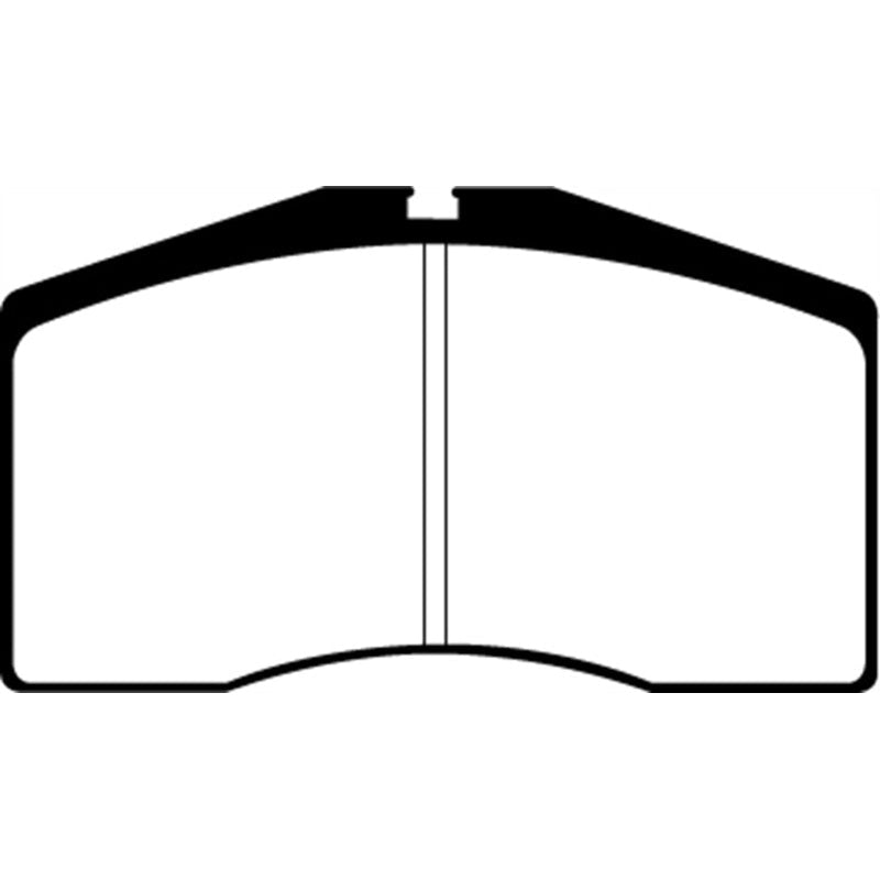 EBC Redstuff Brake Pads -  93-95 Porsche 911 (964) 3.6 Turbo - Front Brake Pads
