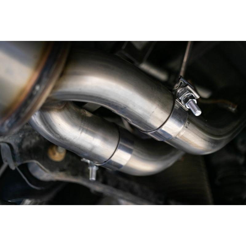MBRP 2019 Ram 1500 5.7L (CrewCab & QuadCab ONLY) 2.5in Cat Back Dual Split Rear w/ 4.5in Tip - T304 - T1 Motorsports