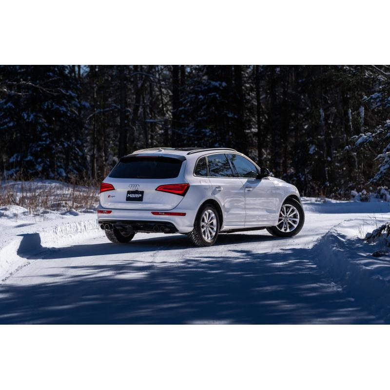 MBRP 14-17 Audi SQ5 3.0T Dual Rear Exit Axle Back w/ Quad Carbon Fiber Tips - T304 - T1 Motorsports