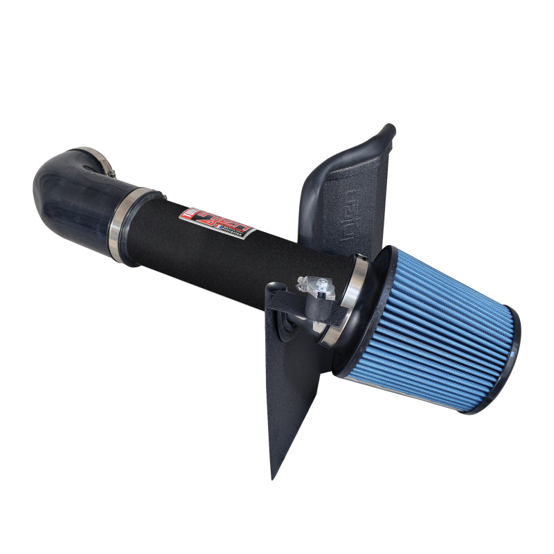Injen 11-19 Dodge Challenger Hemi 5.7L V8 Wrinkle Black Power-Flow Air Intake System w/Heat Shield - T1 Motorsports