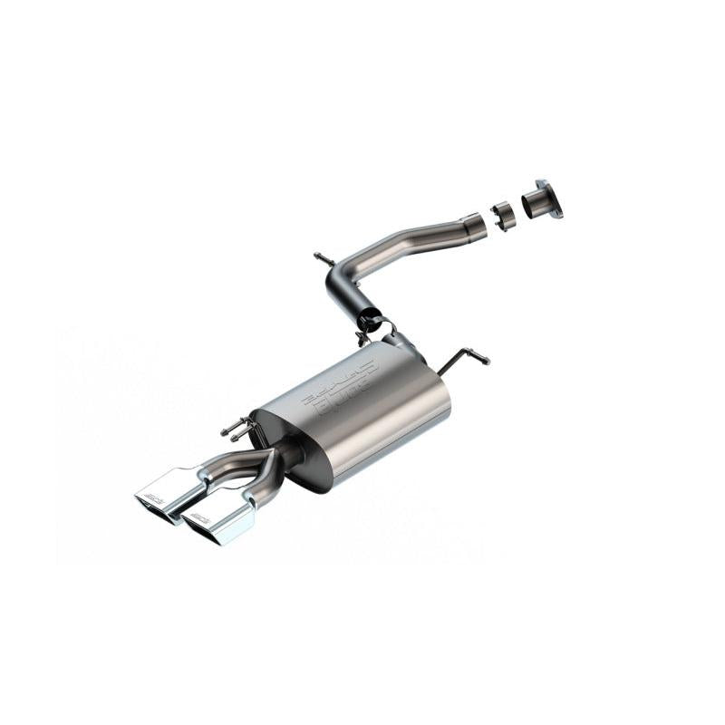 Borla V6 S-Type Axle-Back Exhaust - 2023 Hyundai Palisade / 2020-2022 Kia Telluride 3.8L