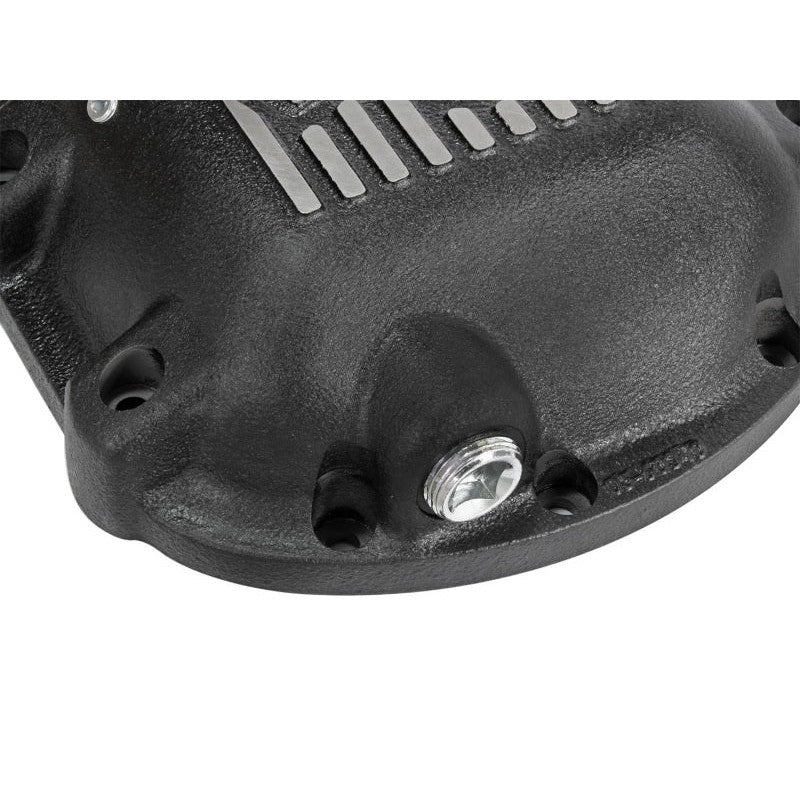 aFe Power Differential Cover Machined Fins 97-15 Jeep Dana 30 w/ 75W-90 Gear Oil 2 QT
