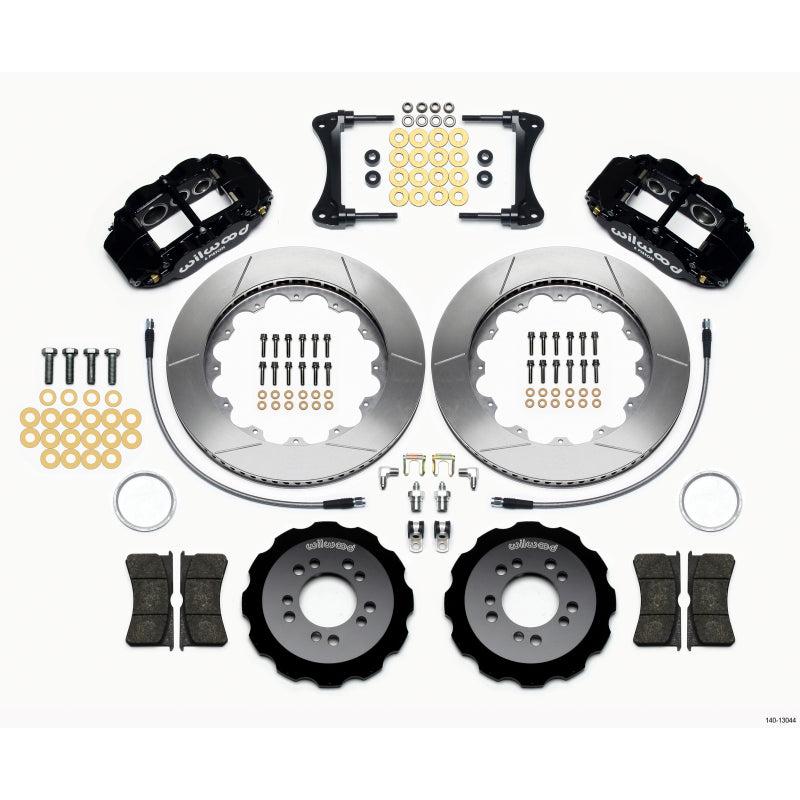 Wilwood Narrow Superlite 6R Front Hat Kit 14.00in 2008-up Hyundai Genesis Coupe w/Lines - T1 Motorsports
