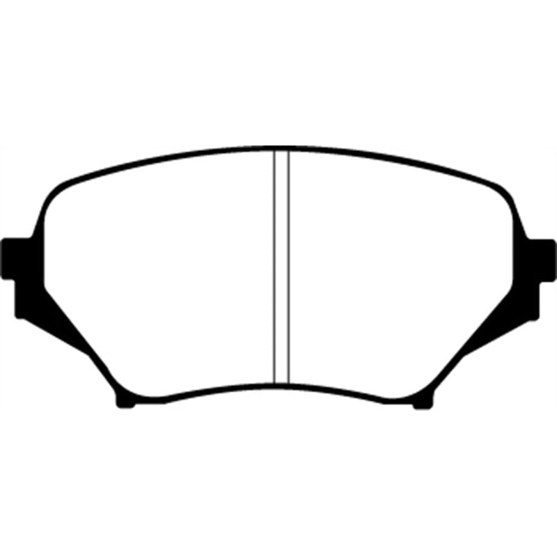 EBC Redstuff Brake Pads -  06-15 Mazda Miata MX5 2.0 - Front Brake Pads