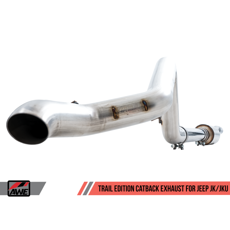 AWE Tuning 07-18 Jeep Wrangler JK/JKU 3.6L Trail Edition Cat-Back Exhaust