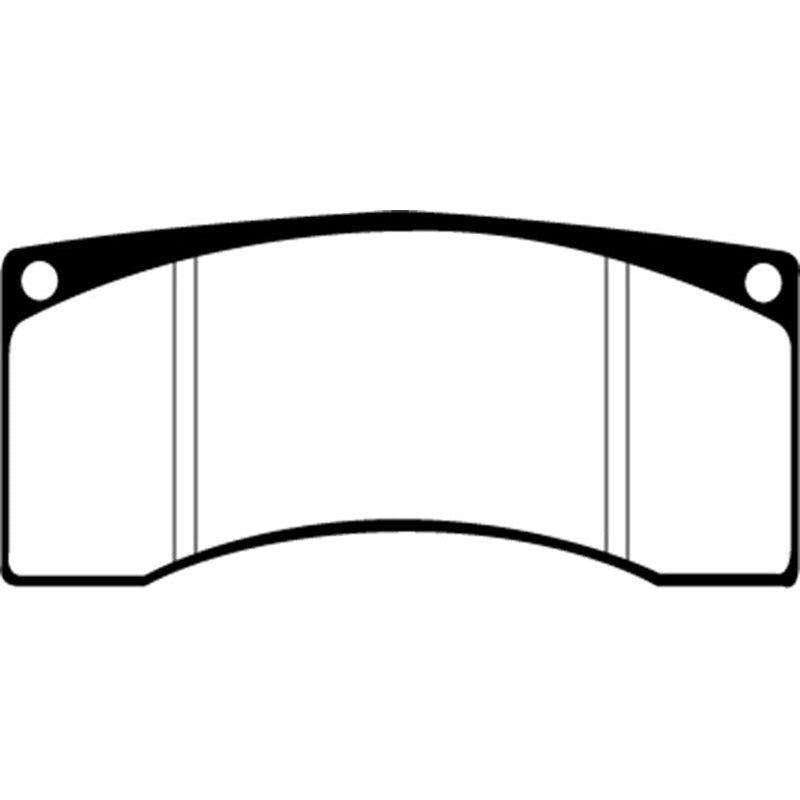 EBC Redstuff Brake Pads -  Ford Saleen Mustang Alcon front calipers - Front Brake Pads