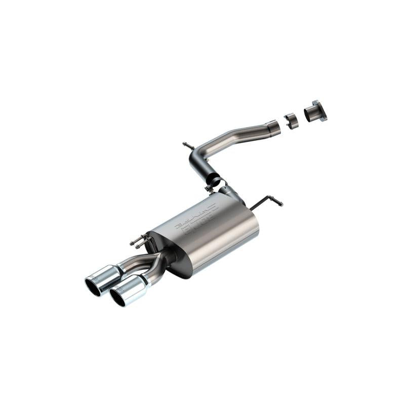 Borla S-Type Axle-Back Exhaust w/ Bright Chrome Tip - 2020-2022 Hyundai Palisade / 2023 Kia Telluride 3.8L V6