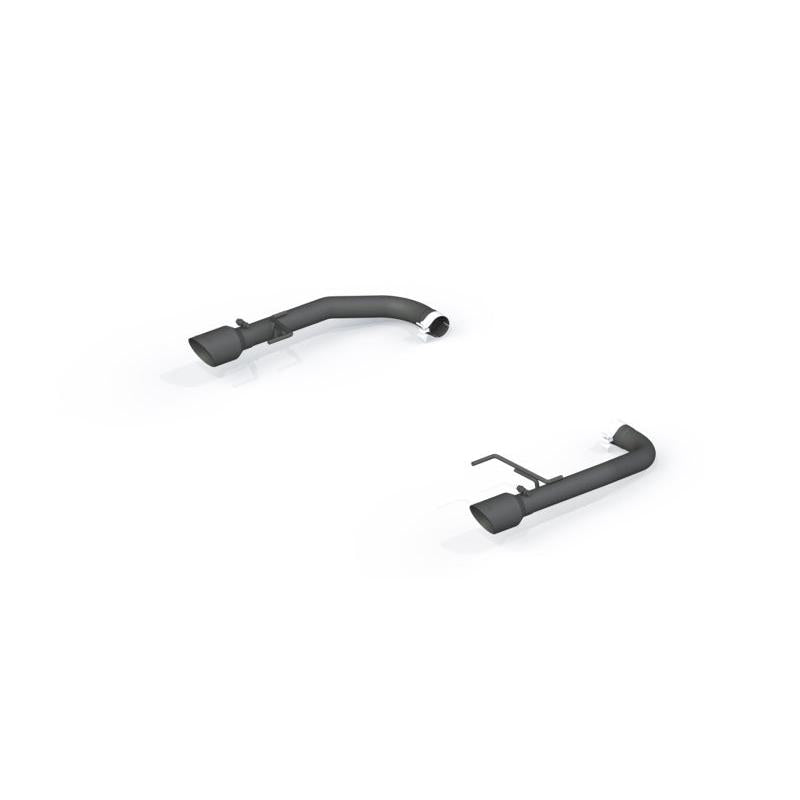 MBRP 2015-2017 Ford Mustang GT 5.0 2-1/2in Axle Back Kit - Black Coated 4in OD Tips Included - T1 Motorsports