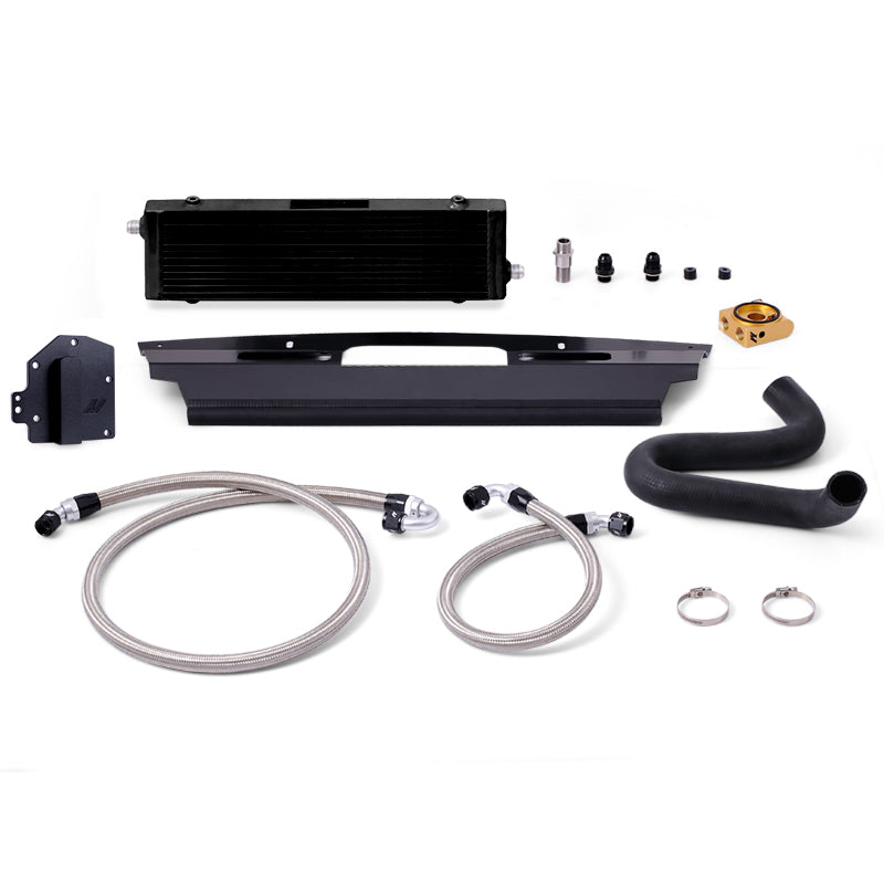 Mishimoto 15-17 Ford Mustang GT Right-Hand Drive Thermostatic Oil Cooler Kit - Black - T1 Motorsports