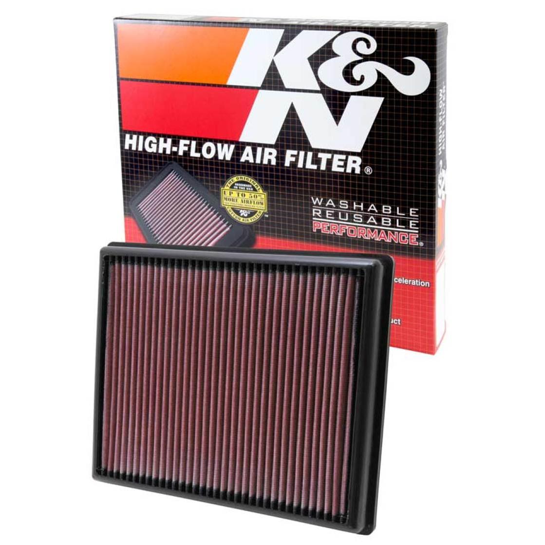 K&N Replacement Air FIlter 12 BMW 335i / 12-13 BMW M135I (F30)