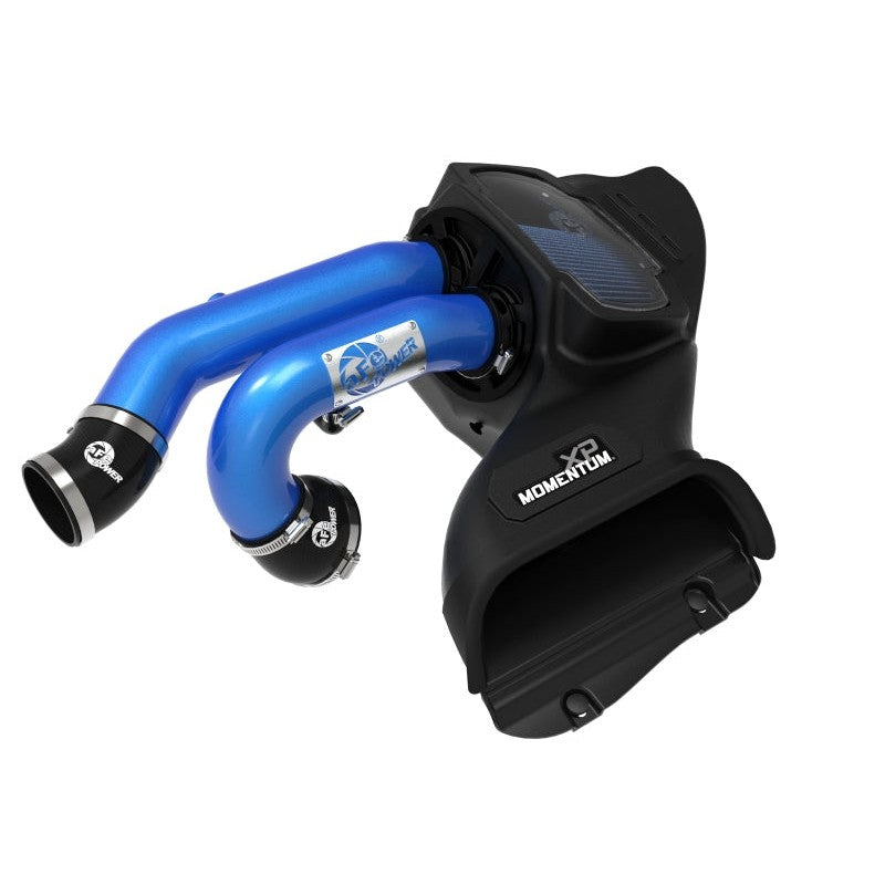 aFe Momentum XP Cold Air Intake System - Blue w/ Pro 5R Filter - 2021-2022 Ford F-150 Raptor V6-3.5L