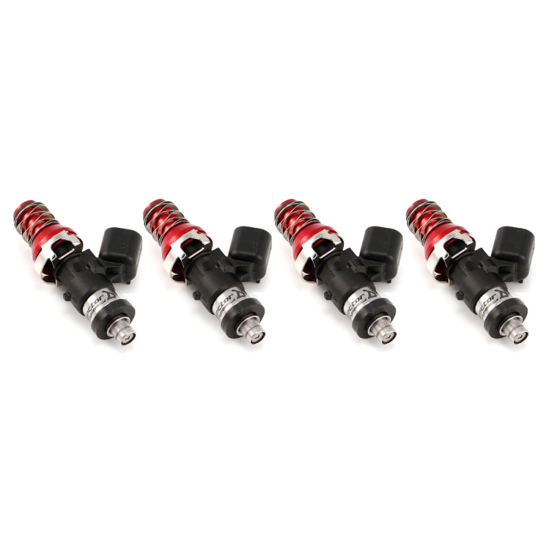 Injector Dynamics 1300-XDS - ZX14 11mm (Red) Adapter Top Denso Lower Cushions (Set of 4) - T1 Motorsports