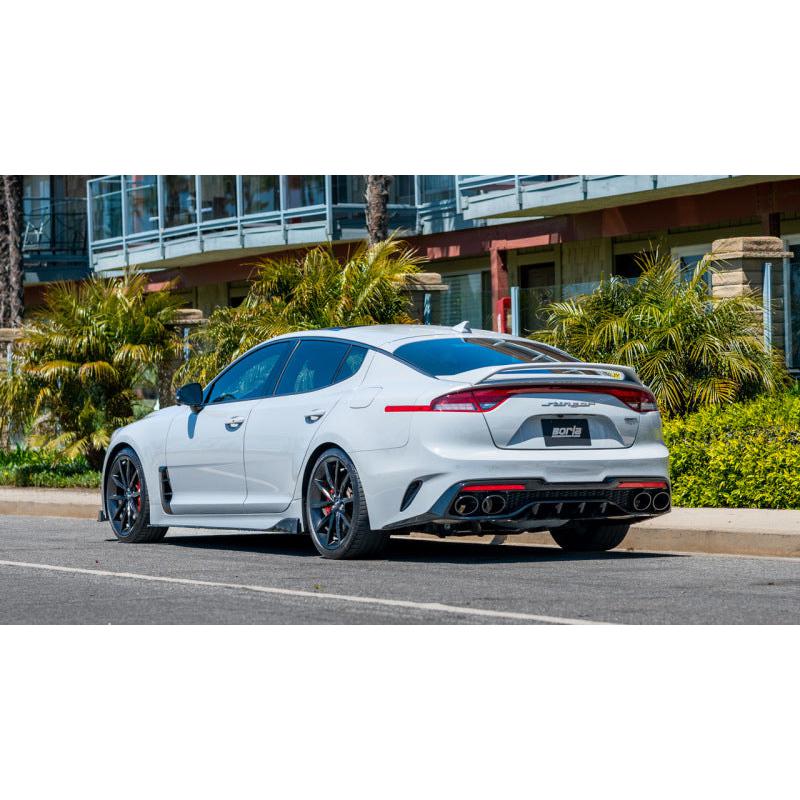 Borla S-Type Cat-Back Exhaust - 2022-2023 Kia Stinger 3.3L V6 Turbo