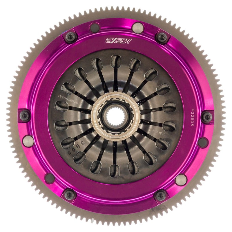 Exedy 2005-2005 Saab 9-2X Aero H4 Hyper Single Clutch Sprung Center Disc Pull Type (w/FW Bolts) - T1 Motorsports