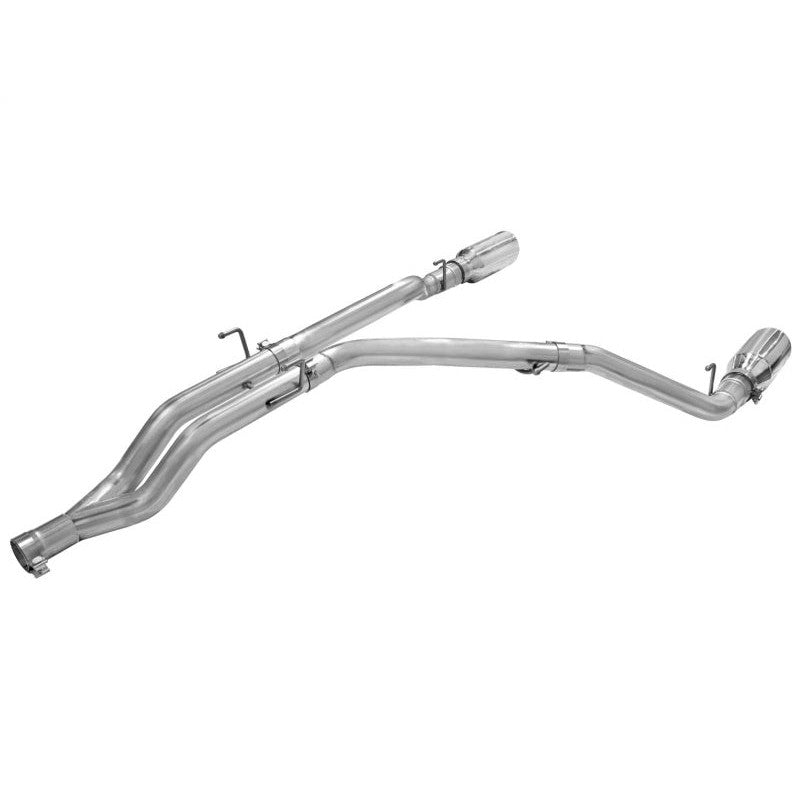 aFe MACHForce XP DPF-Back Exhaust 3in SS w/ 6in Polished Tips 2014 Dodge Ram 1500 V6 3.0L EcoDiesel