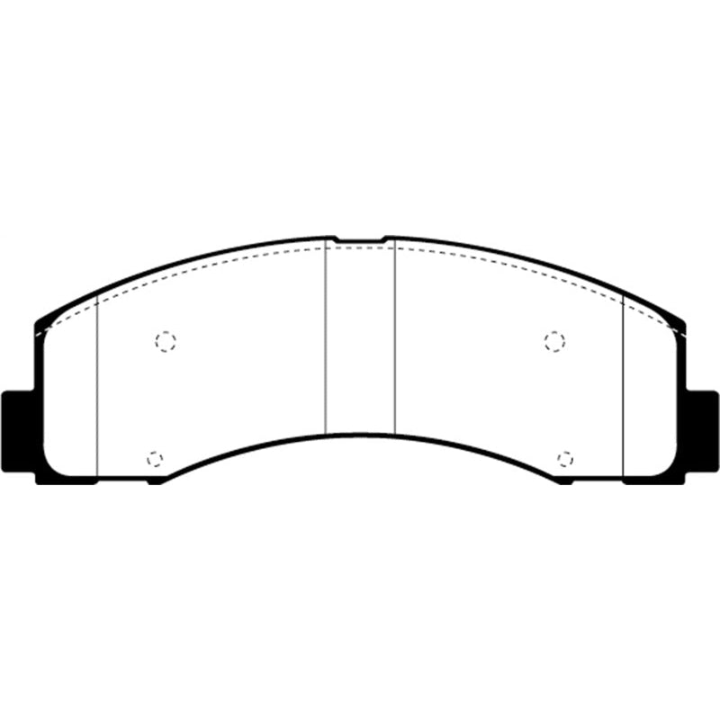 EBC 2018+ Ford F-150 2.7L Twin Turbo (2WD) Orangestuff Front Brake Pads - T1 Motorsports