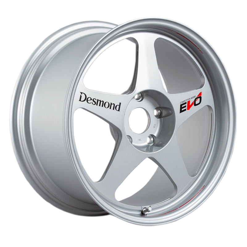 Desmond Regamaster EVO II 18x10 / 5x120 / Offset +25 - Gloss Silver - Pre-Order - T1 Motorsports