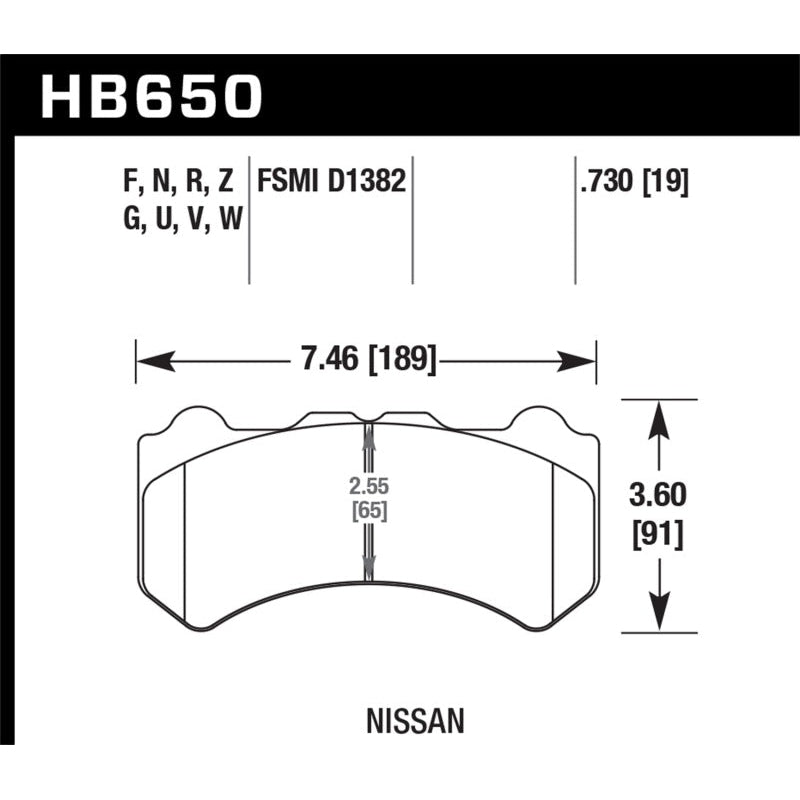 Hawk 09-11 Nissan GT-R Performance Ceramic Street Front Brake Pads - T1 Motorsports