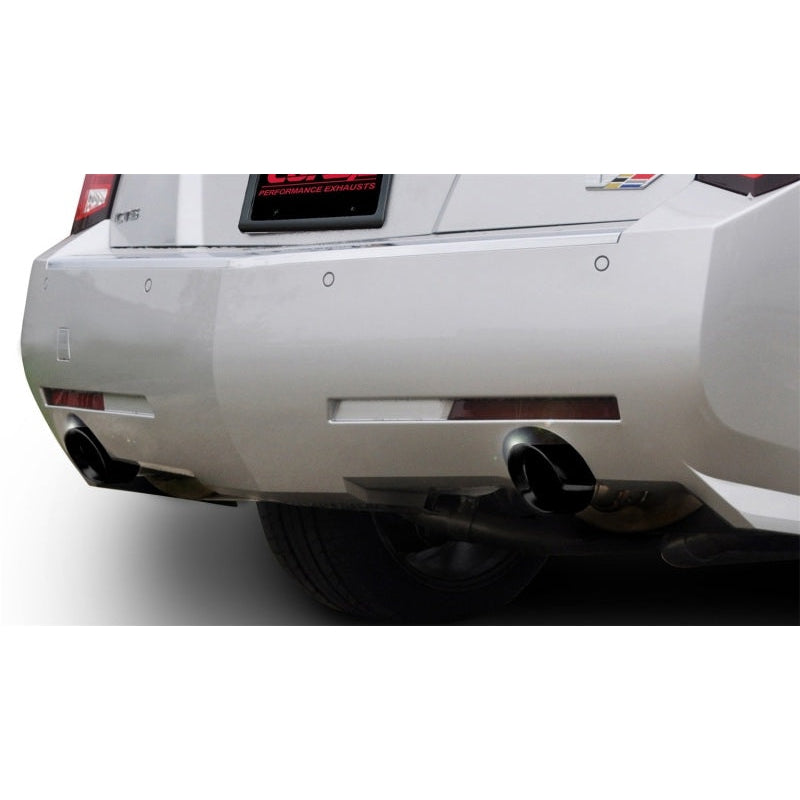 Corsa 11-13 Cadillac CTS Wagon V 6.2L V8 Black Sport Axle-Back Exhaust - T1 Motorsports