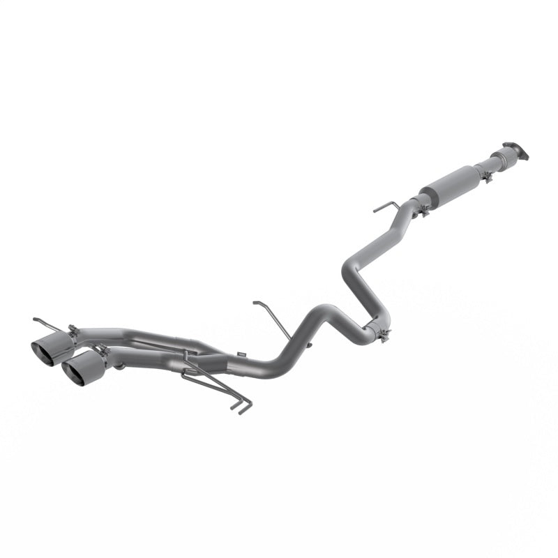 MBRP 13-18 Hyundai Veloster Turbo 4.0in OD Tips Dual Outlet 2-1/2in AL Cat Back - T1 Motorsports