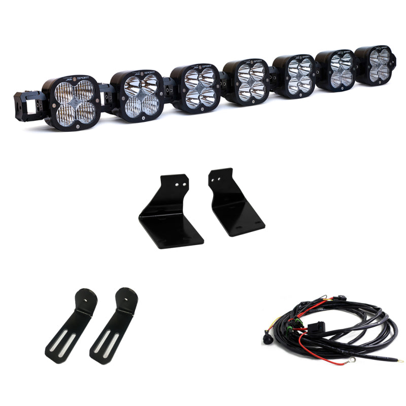 Baja Designs 2020+ Ford Super Duty 7 XL Linkable Light Kit - T1 Motorsports
