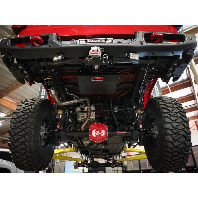 aFe Apollo GT Series 2-1/2in 409 SS Cat-Back Hi-Tuck Exhaust System 2020 Jeep Gladiator (JT) V6-3.6L