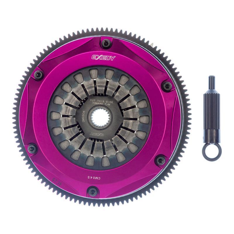 Exedy 1991-1992 Toyota Supra Hyper Twin Cerametallic Clutch Sprung Center Disc Pull Type Cover